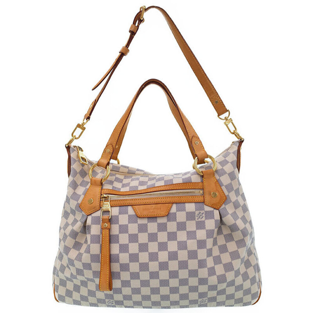 Louis Vuitton Damier Azur White Evora Bag